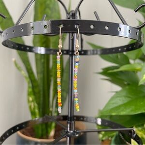 Handmade Dainty Beaded Earrings